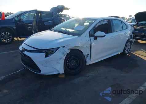 2025 Toyota Corolla Le from USA, damaged, VIN 5YFB4MDE3SP359202